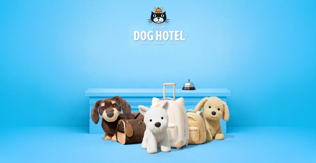 趣意启程： Jellycat Dog Hotel狗狗酒店主题店登陆成都SKP